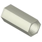 002302 Diba Fit Threaded Coupling Unf Flat Bottom Etfe