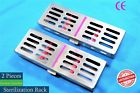 08618-54 Cynamed Sterilization Cassette With Removable Silicone Inserts Holds Instruments