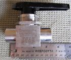 Ss-44f4 1-piece Swagelok Whitey Ss Ball Valve 3.0 Cv 1 4 Fnpt 2500psi