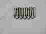11pcs Conflat Flange Bolt Varian Dodecagon 12pt Vacuum 1 4-28 Unf X 1.25 Long 316