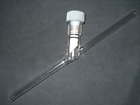 12.75mm Stopcock Plug Valve Unbranded Generic Straight Hi-vacuum 0-15 Bore Ptfe 140mm X Od Arms