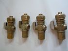 121-14-cpx4 Dahl 4 Mini Ball Valve Copper Male 3 4c X 1 2 5 8 Od Compex New