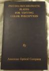 1940 American Optics Plates For Testing Color Perception