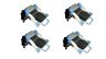 200-1664001 Alcon Lot Of Accurus Switch Foot Pedal For Parts