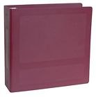 205020-bu Omnimed Side Ring Open Poly Binder Burgundy 610370550120