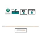 A1112-1 25-806 1wc Puritan Cotton Tipped Sterile With Wood Shaft 768124442419