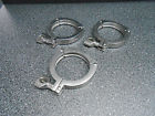 3.579 Generic Three 3 X Segment Stainless Steel Sanitary Clamps Od Ferrule