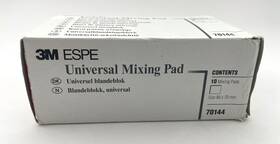70144 3m Espe Universal Mixing Pad Box Of 10 80mmx70mm