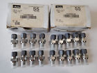 Zhba5-ss 4-4 Parker Cpi Male Connectors Tube Ring Straight