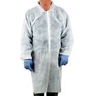 450033-l Ultrasource Disposable Poly Lab Coats Large Pack Of 840855104627