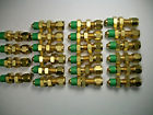 4buan4 Hoke Gyrolok Flareless Brass Tube Fitting Lot Of New Surplus