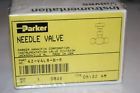 4z-v4lr-b-r Parker Tube Brass Needle Valve Made Usa