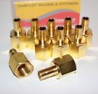 739lfb1-2x1-2 Lot Tube Fnpt Brass Adapter Fitting
