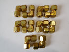8-8 Ebz-b Parker Lot Of New Cpi Brass Instrumentation Union Elbows