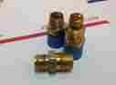 816007 Parker Lot Of 4 Brass Compression Tube Fitting Adapter 3 8 Od X 1 Nptmale