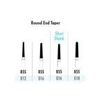 855-012m Johnson Promident Diamond Burs Fg Medium Round End Taper Single