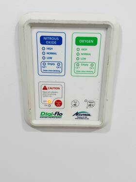 49054-s Accutron Digi-flo 2nd Wall Alarm With Security System