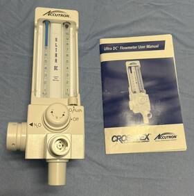 2999399 Accutron Crosstex 31980 Ultra Dc Flowmeter With Manual