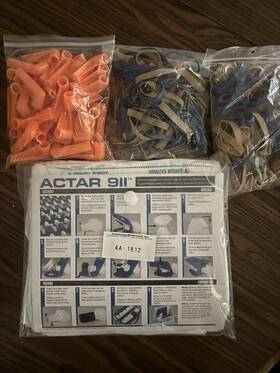 Ra340ps Actar 911 Infantry Cpr Training Disposable Lungs Triple Action Airway Rubberband