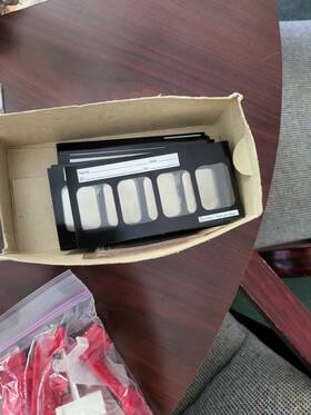 12h-6v Amgoods Assorted Dental Film Mounts Includes All Pictured Items