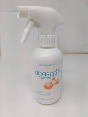 Anasept 367180400120 Anasept-skin And Wound Cleanser 12 Oz. Bottle With Finger Sprayer Spray