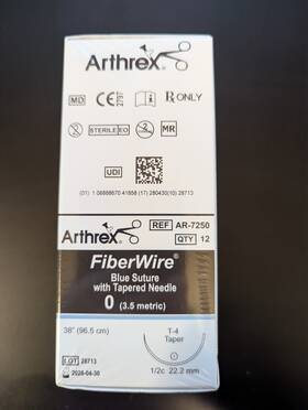 Ar-7250 Arthrex Inc. Fiberwire Expired Not For Md Use