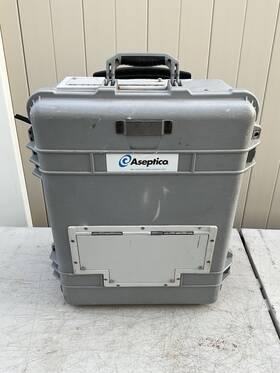 Aeu-525cf Aseptico Portable Dental Unit Powers On With Roller Case