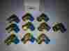 B-1410-2-12 Swagelok Brass Male Elbow 7 8 Tube X 3 4 Pipe Nos Lot Of 10