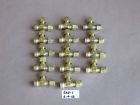B-400-3tft Female Crawford Swagelok Lot Of 14 New Brass Run Tee Fitting
