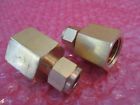 B-600-7-8 Crawford Swagelok Lot Brass Tube Fitting Female Fnpt
