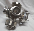 407004 Balzers Flange 4306 Mdc Mfg Cross 6-way