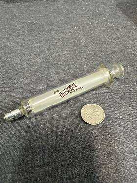 512142 Bd Becton Dickinson Multifit Glass 10cc 10ml Reusable Graduated Luer-lok Syringe