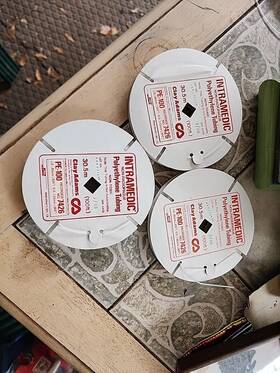 Pe-90 Becton Dickinson Pe-90/100/160 Lot Of Intramedic Polyethylene Tubing Clay Adams Non-radiopaque