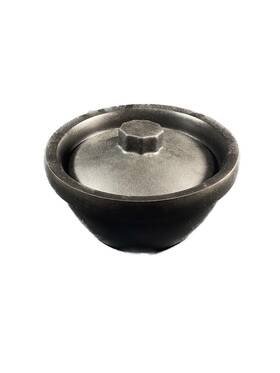 188482092 Bel-art Magic Touch Black Insulating Foam Ice Bucket Lid 2.5 Liter