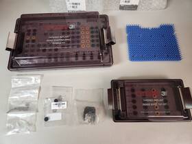 23456-011826 Biomet 3i Pre-owned Quad Qntsk20 Tapered Dense Bone Tap Kits Accessories
