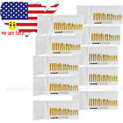 150pcs-10box Bm1.4 Denshine Dental Golden Plated Screw Post Pins Drill 190891719553