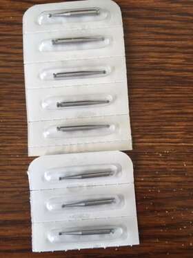 H1.21.014 Brasseler Carbide Burs #4 8pcs Brand New