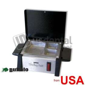 425323 Buffalo 86010 Waxing Unit Aluminum Tray Is 2.5in X 1.4 0.75in 3 Compartm