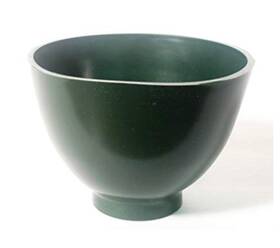 1150070 Buffalo Dental H00566 Keystone Mixing Bowl Medium Green Flexible 350cc