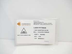 6523ind Candence Science Cadence Fitting Male Luer To Threaded