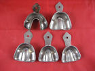 Caulk Stainless Steel Impression Trays Depressed Anterior Used