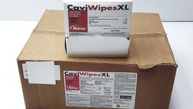 Caviwipes1 Caviwipes 13-1155 Metrex Germicidal Hospital Wipes Large Case Of 6