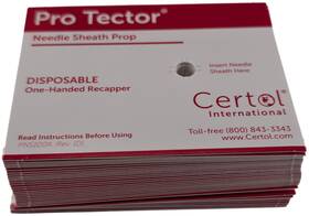 Pns100a Certol International Protector Needle Sheath Prop One Handed Recapper 100 Pack