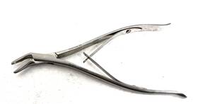 53-1055 Codman Stookey Angled Cranial Rongeur 3mm Bite 7 3/8 Inch