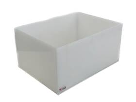 06710-80 Cole-parmer Heavy-wall High Density Polyethylene Utility Tray 12x16x8 Inch