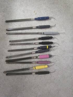 Us1030ksp Coltene Whaledent Inc. Lot Of 11 Ultrasonic Insert Tips