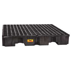 1645bc Condor Drum Spill Containment Pallet Black