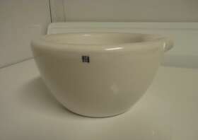 522-4 Coors Usa Glazed Porcelain Mortar 150mm Od X 83mm H #