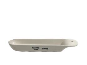 60036 Coors Coorstek Glazed Ceramic Porcelain Combustion Boat