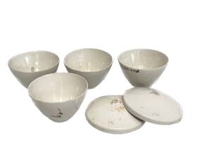 60129 Coors Coorstek 60140 6 Pcs Ceramic Porcelain 250ml Wide Form Crucibles And Covers